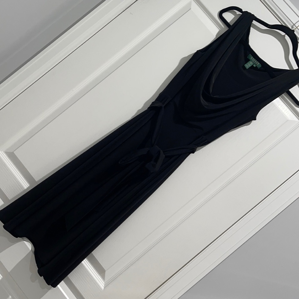 Stunning black Ralph Lauren dress